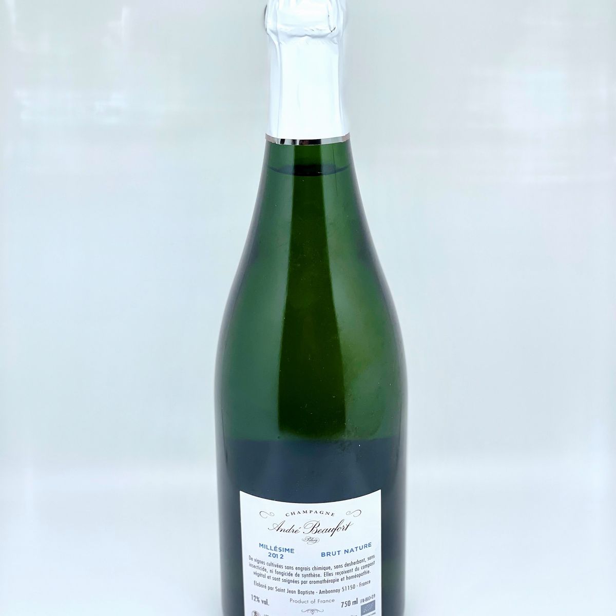 André Beaufort, a Polisy Brut Millesime 2012