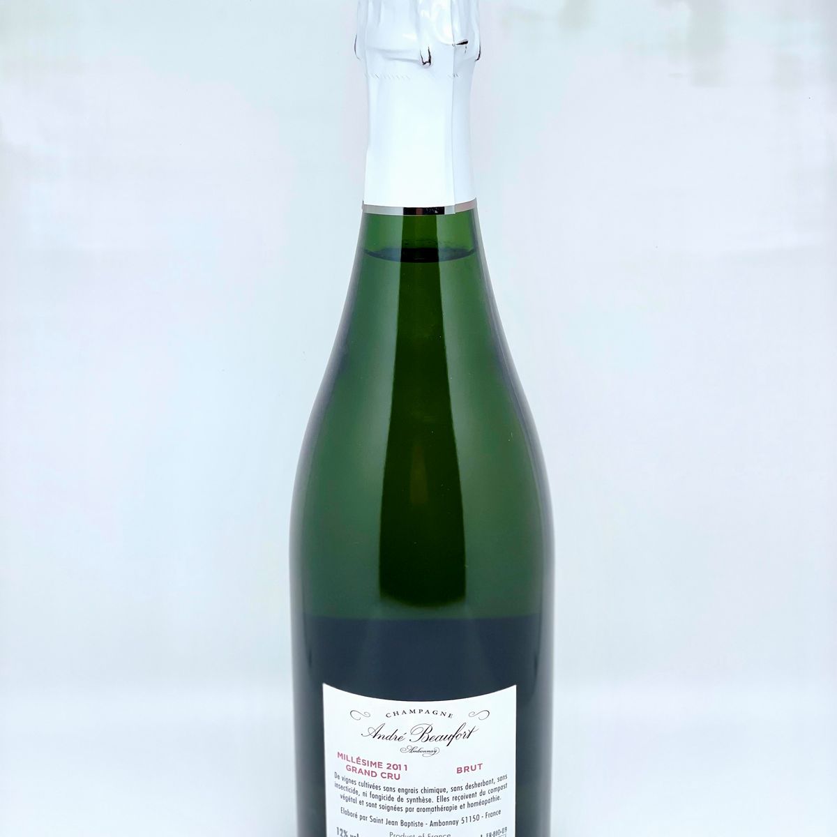 André Beaufort, a Ambonnay Brut Millesime 2012