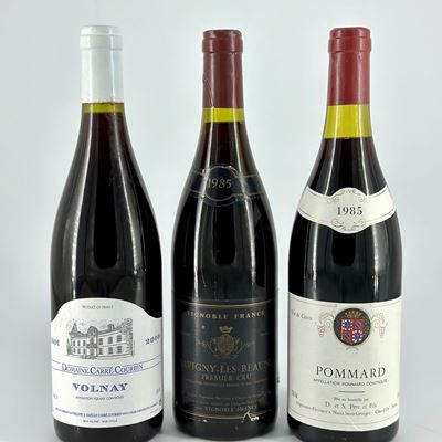 Pommard S. Pere Et Fils , Savigny Les Beaune Maldant, Volnay Carrè Courbin