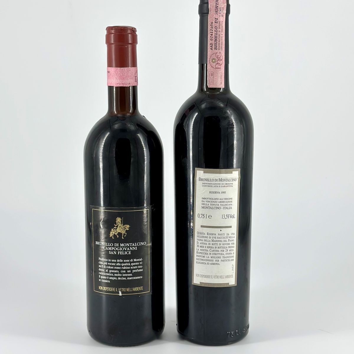 San Felice Campogiovanni, Brunello di Montalcino - Valdicava Madonna del Piano, Brunello di Monta...