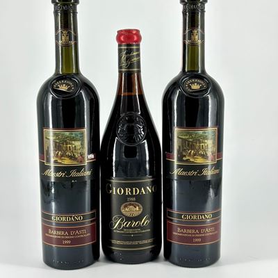 Giordano Maestri Italiani, Barbera D'asti - Giordano, Barolo
