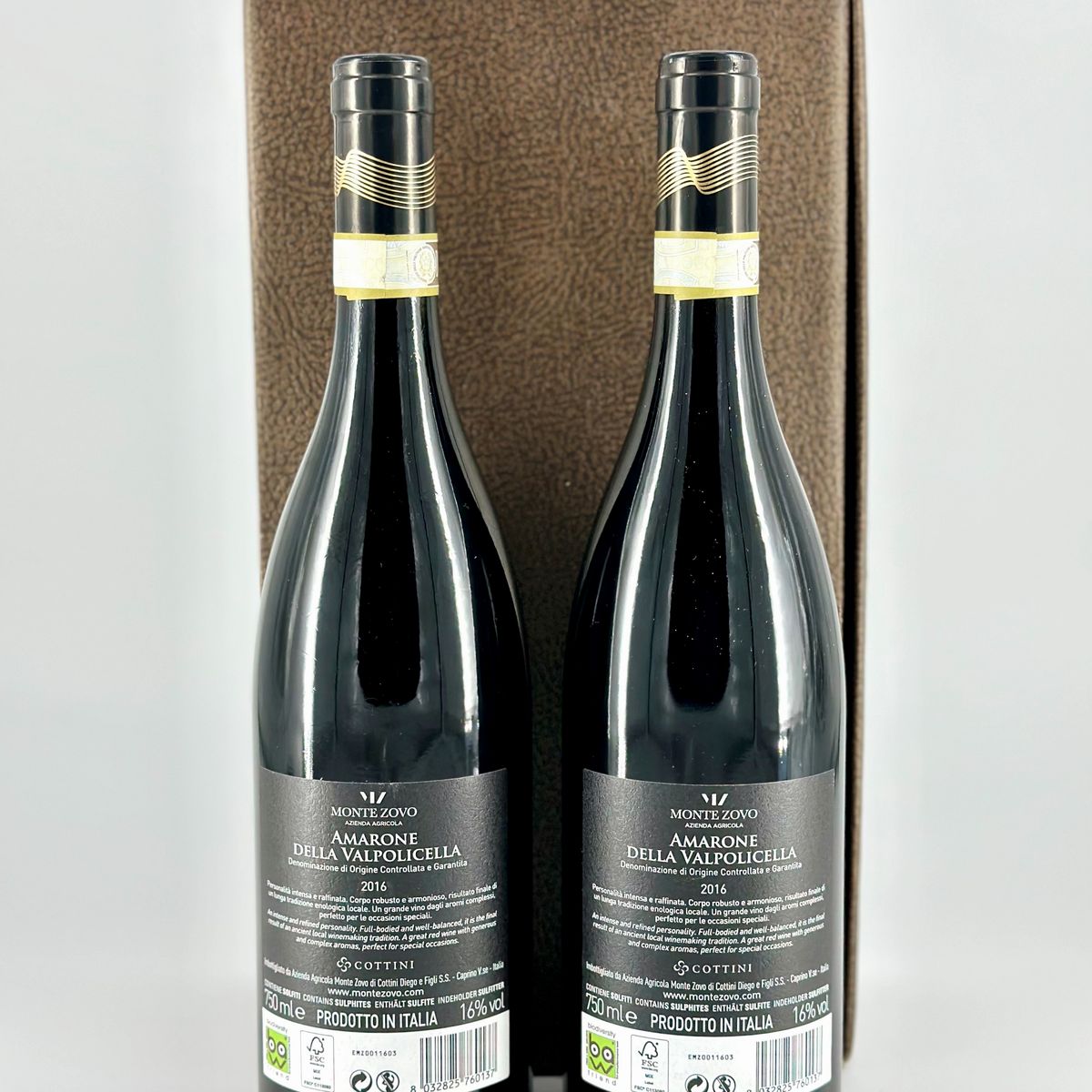 Monte Zovo, Amarone della Valpolicella