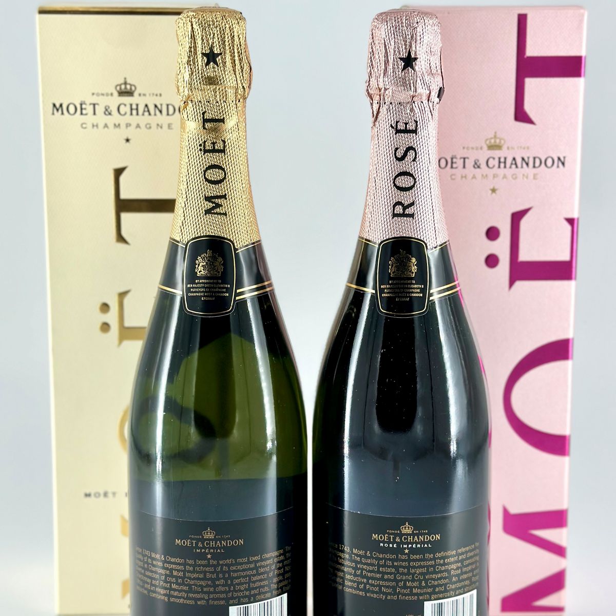 Moët & Chandon, Brut Imperial - Moët & Chandon, Rosé Imperial