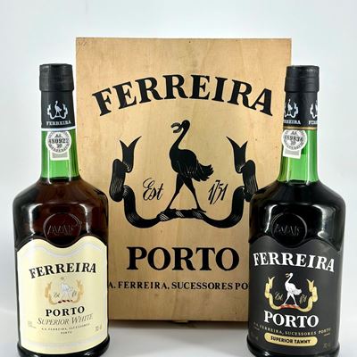 Ferreira Port Superior White - Ferreira Port Superior Tawny