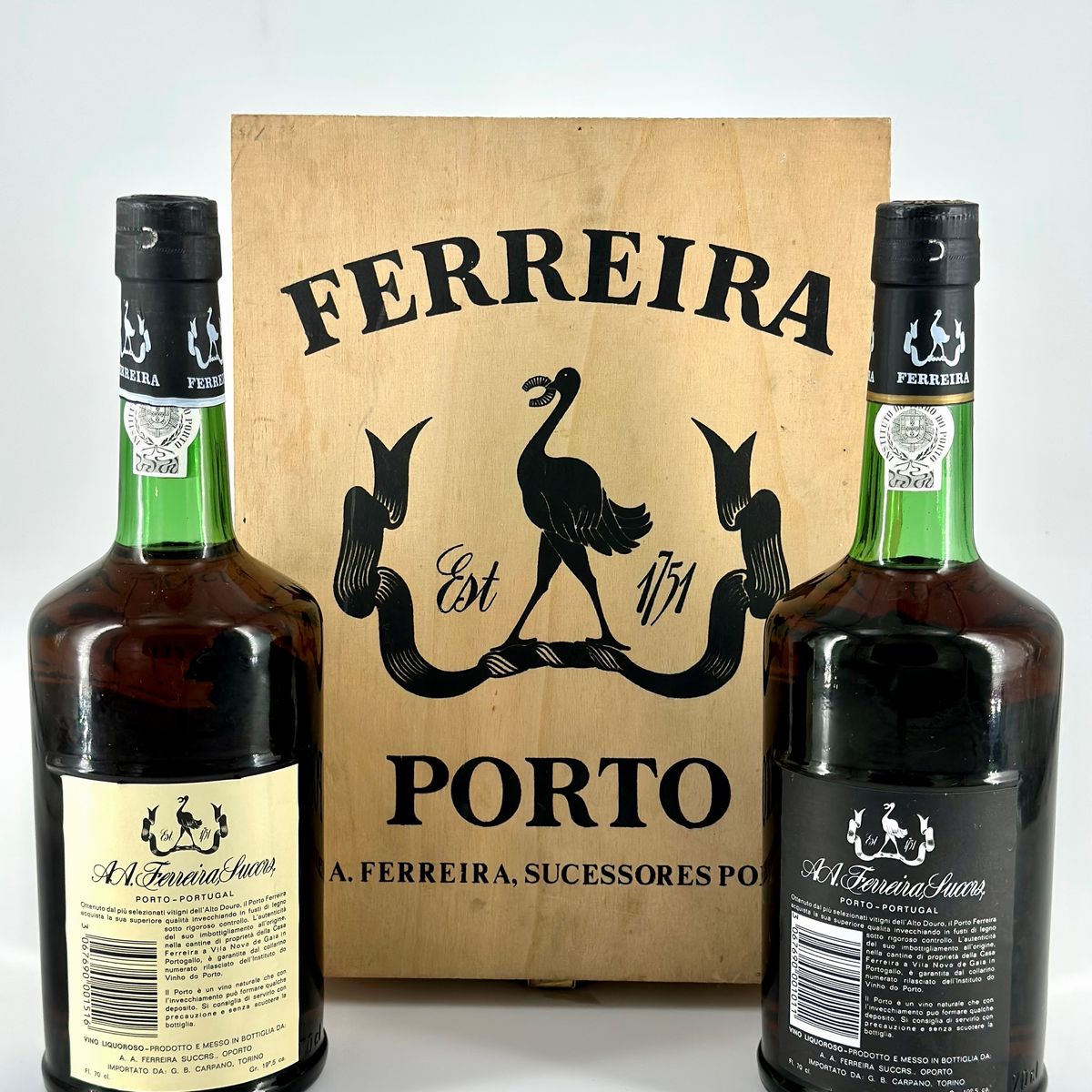 Ferreira Port Superior White - Ferreira Port Superior Tawny
