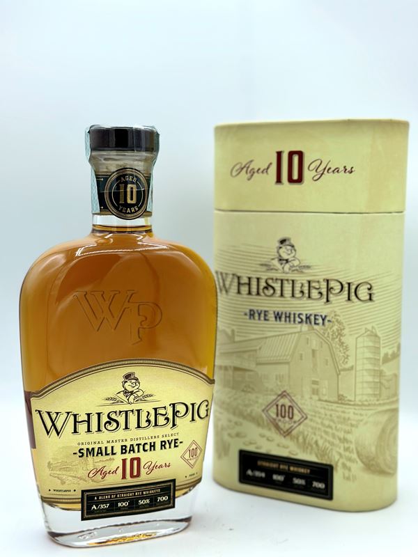 WhistlePig Farm 10 Year Old Straight Rye Whisky