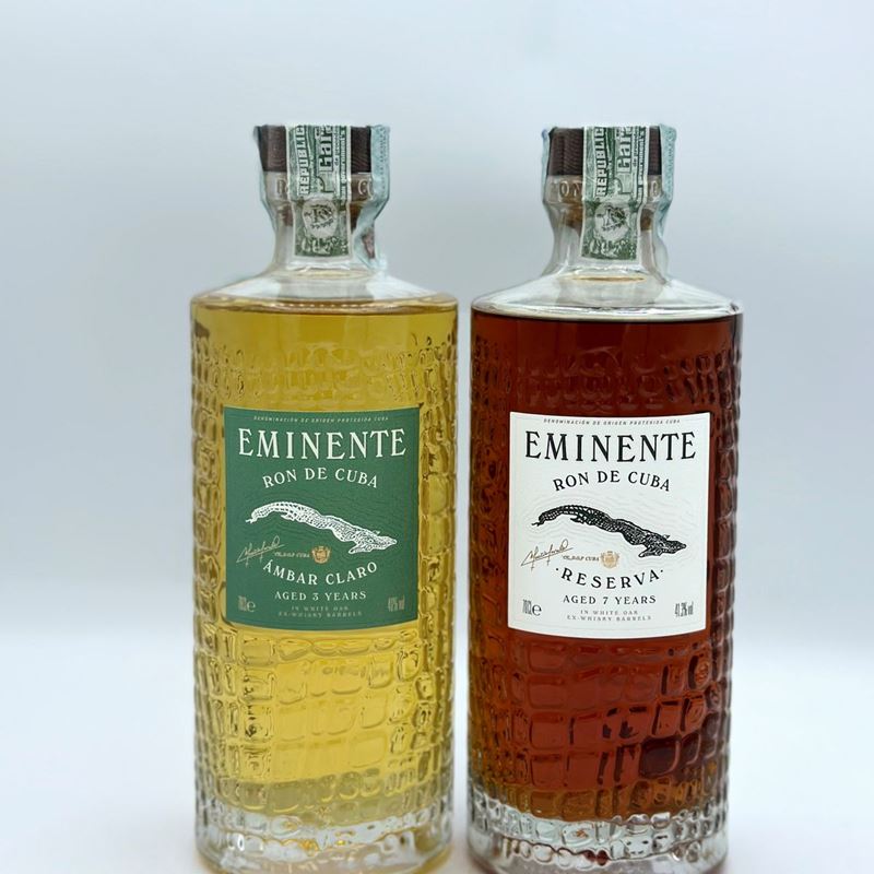 Eminente Ron De Cuba Ambar Claro Aged 3 Yearseminente Ron De Cuba Reserva Aged 7 Years