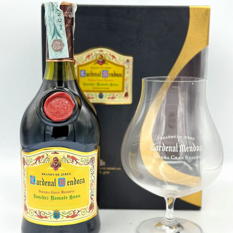 Sanchez Romate Cardenal Mendoza Clasico Solera Gran Reserva Brandy De Jerez