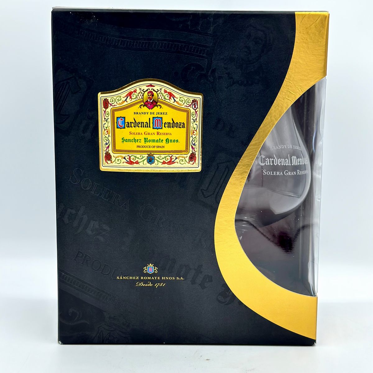 Sanchez Romate Cardenal Mendoza Clasico Solera Gran Reserva Brandy De Jerez