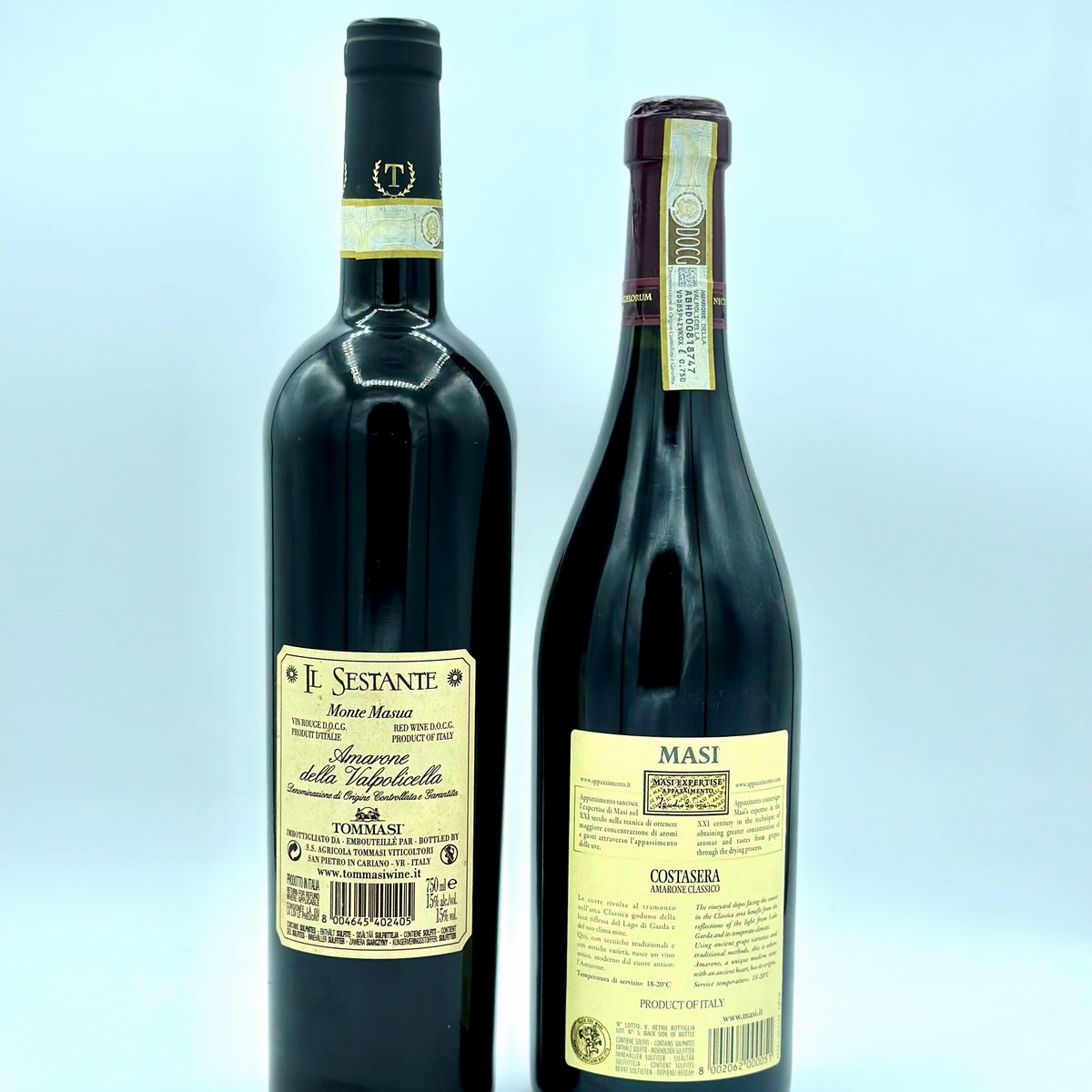 Tommasi il Sesante, Amarone della Valpolicella - Masi Costasera, Amarone della Valpolicella