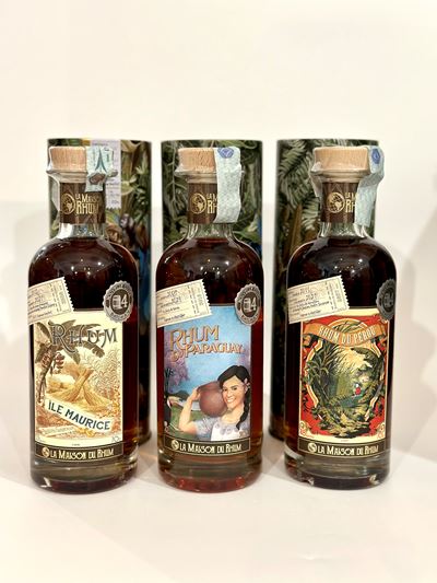 La Maison Du Rhum, Ile Mauricela Maison Du Rhum, Paraguayla Maison Du Rhum, Pérou, Rhum