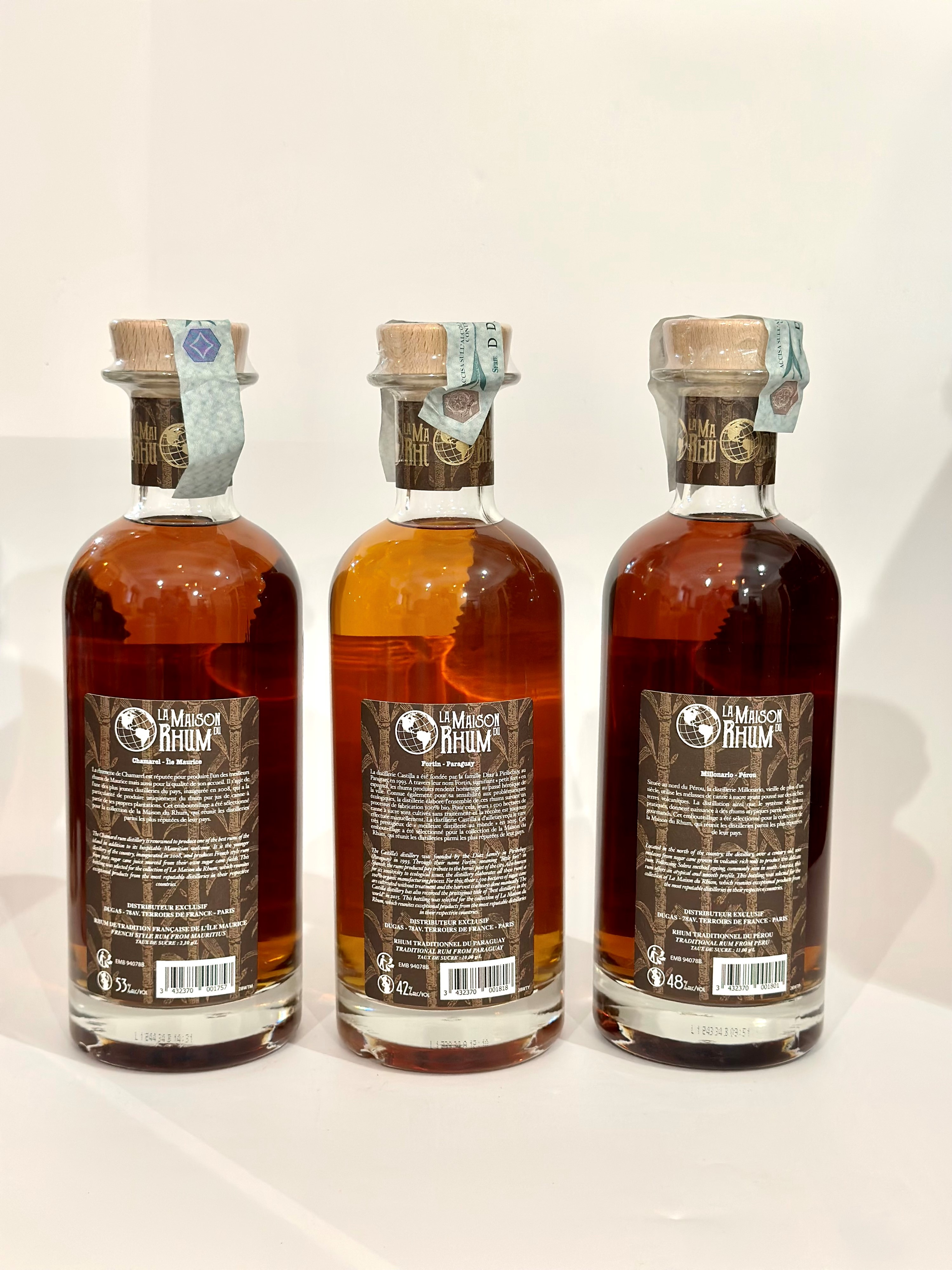 La Maison Du Rhum, Ile Mauricela Maison Du Rhum, Paraguayla Maison Du Rhum, Pérou, Rhum