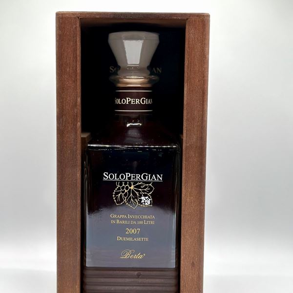 Berta, Solopergian Grappa Invecchiata