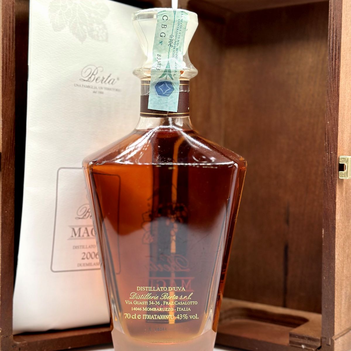 Berta, Magia Grappa Invecchiata