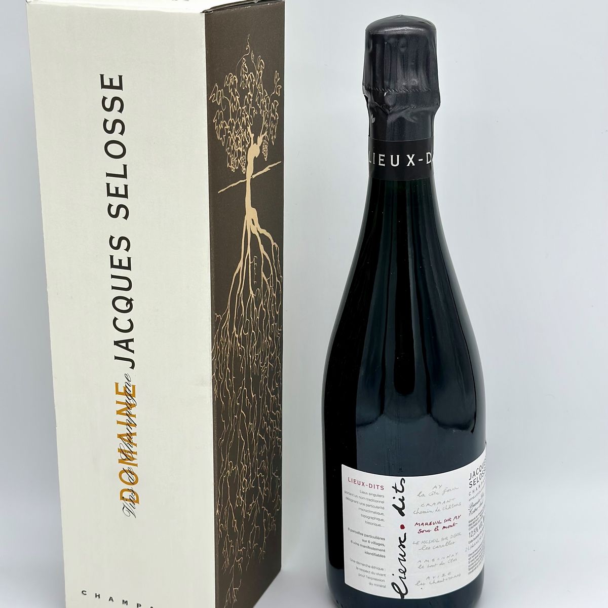 Jacques Selosse, Lieux-dits Sous le Mont Mareuil Sur Ay Grand Cru Extra Brut 2021