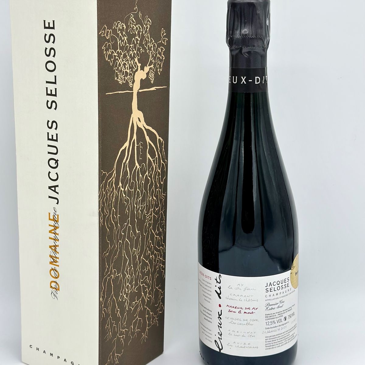 Jacques Selosse, Lieux-dits Sous le Mont Mareuil Sur Ay Grand Cru Extra Brut 2021