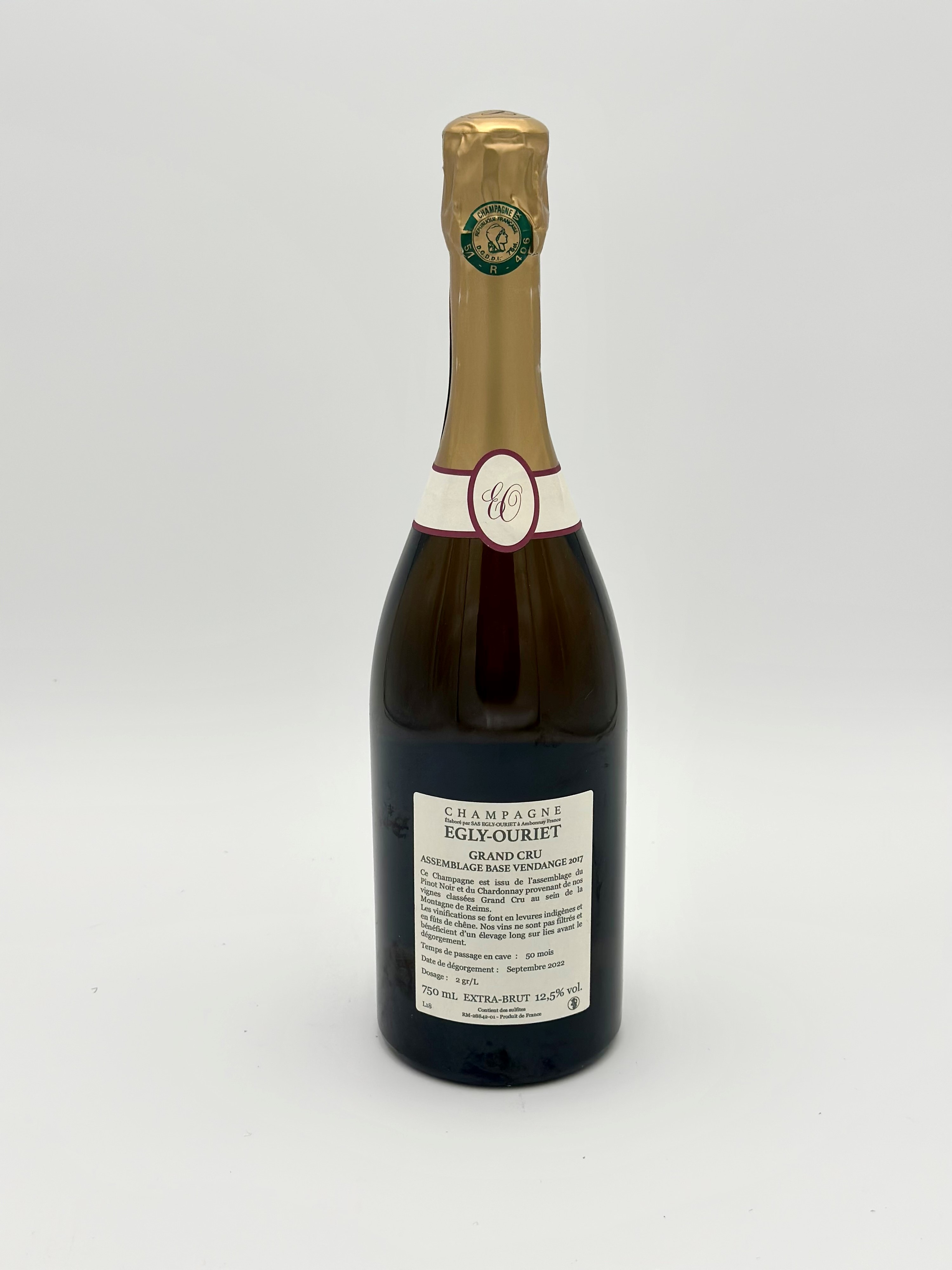 Egly Ouriet, Grand Cru Brut 2017, 2017, Sb.2022