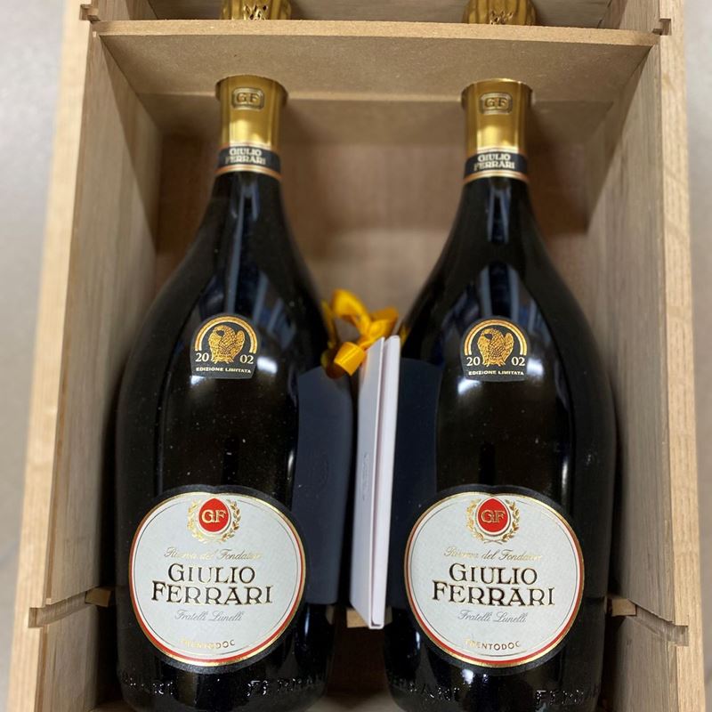Fratelli Lunelli Ferrari, Giulio Ferrari Riserva del Fondatore Metodo Classico Trentodoc 2002 Lim...