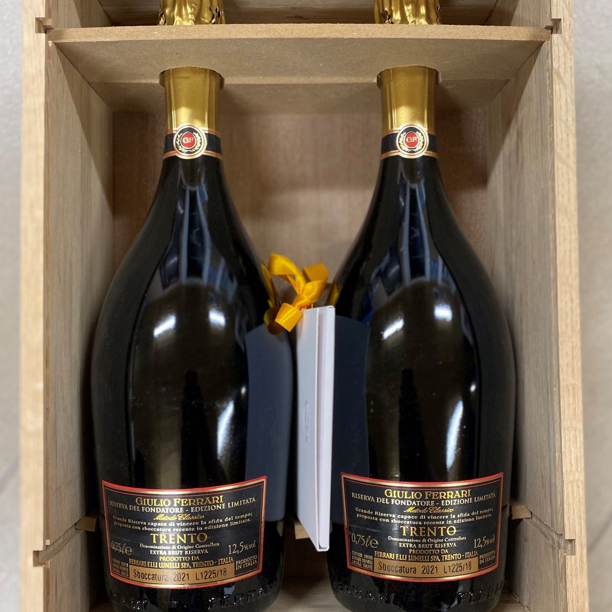 Fratelli Lunelli Ferrari, Giulio Ferrari Riserva del Fondatore Metodo Classico Trentodoc 2002 Lim...