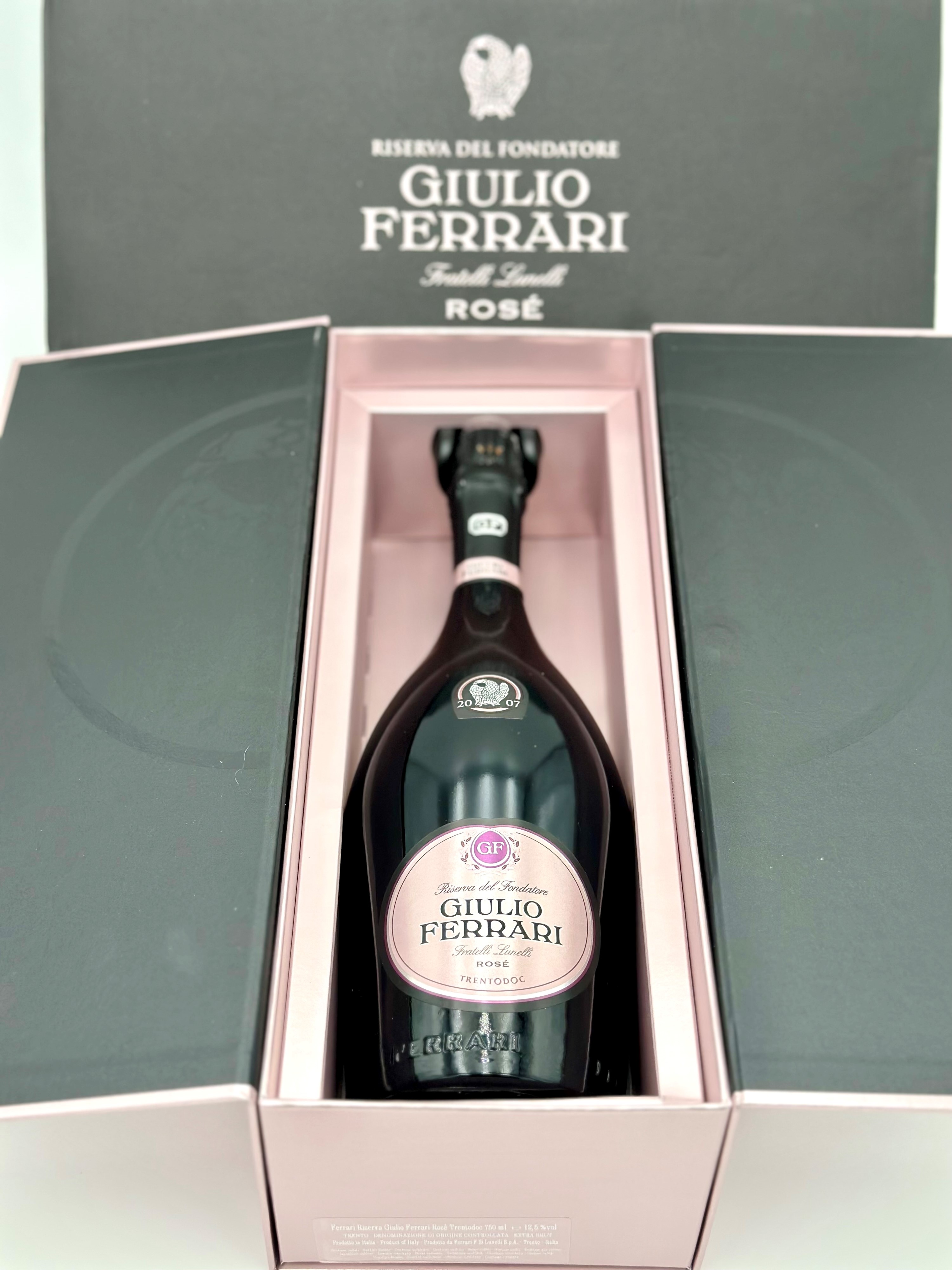 Fratelli Lunelli Ferrari, Giulio Ferrari Riserva del Fondatore Rosè Trentodoc 2007