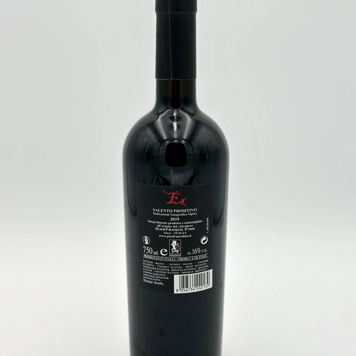 Gianfranco Fino, Es Primitivo di Manduria