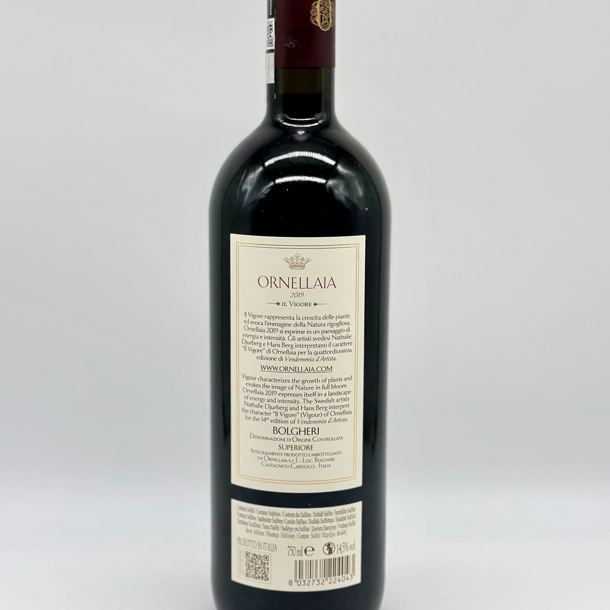 Tenuta Dell'ornellaia Bolgheri Superiore, Ornellaia Vendemmia D'artista il Vigore
