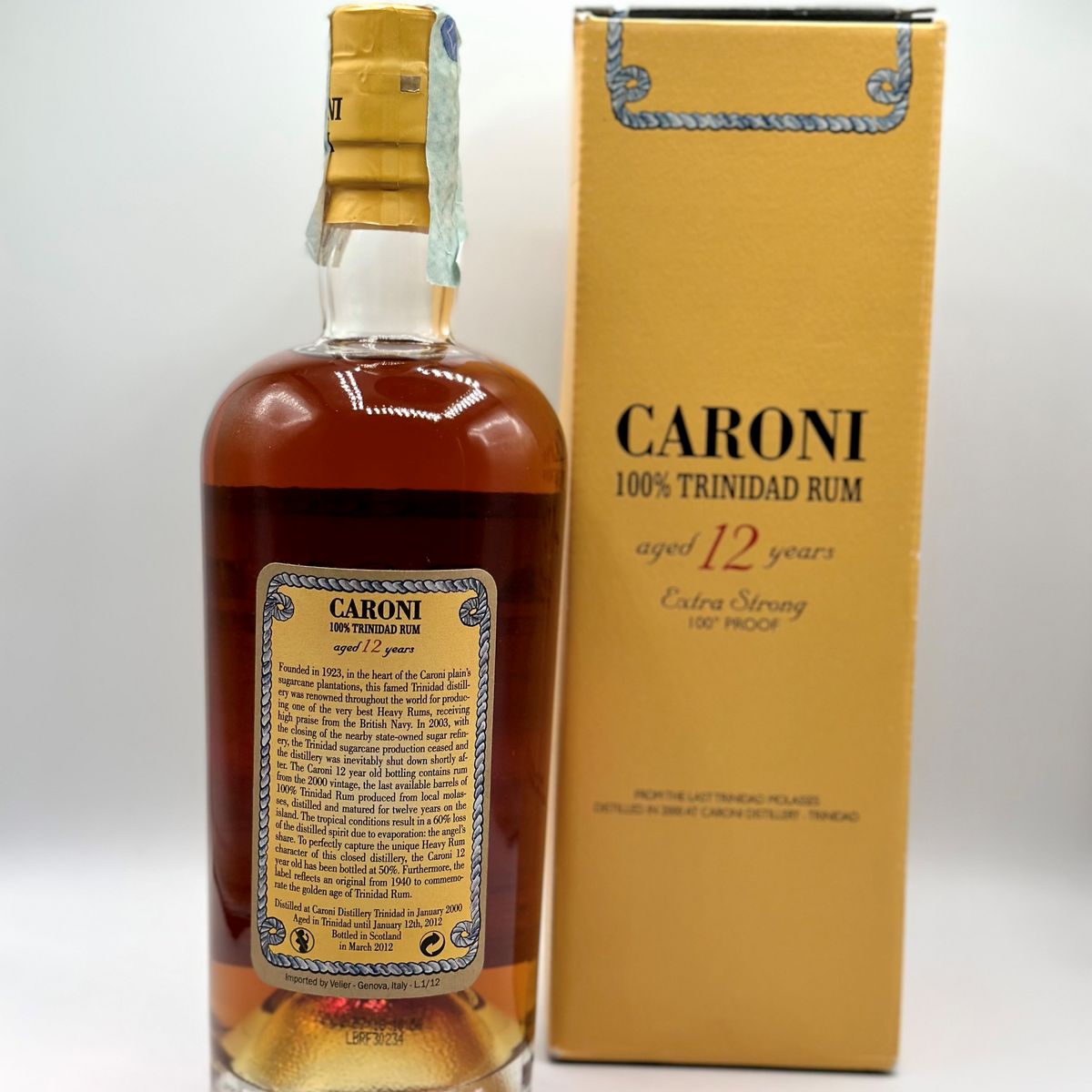 Caroni, 12 Years Old Extra Strong Rum
