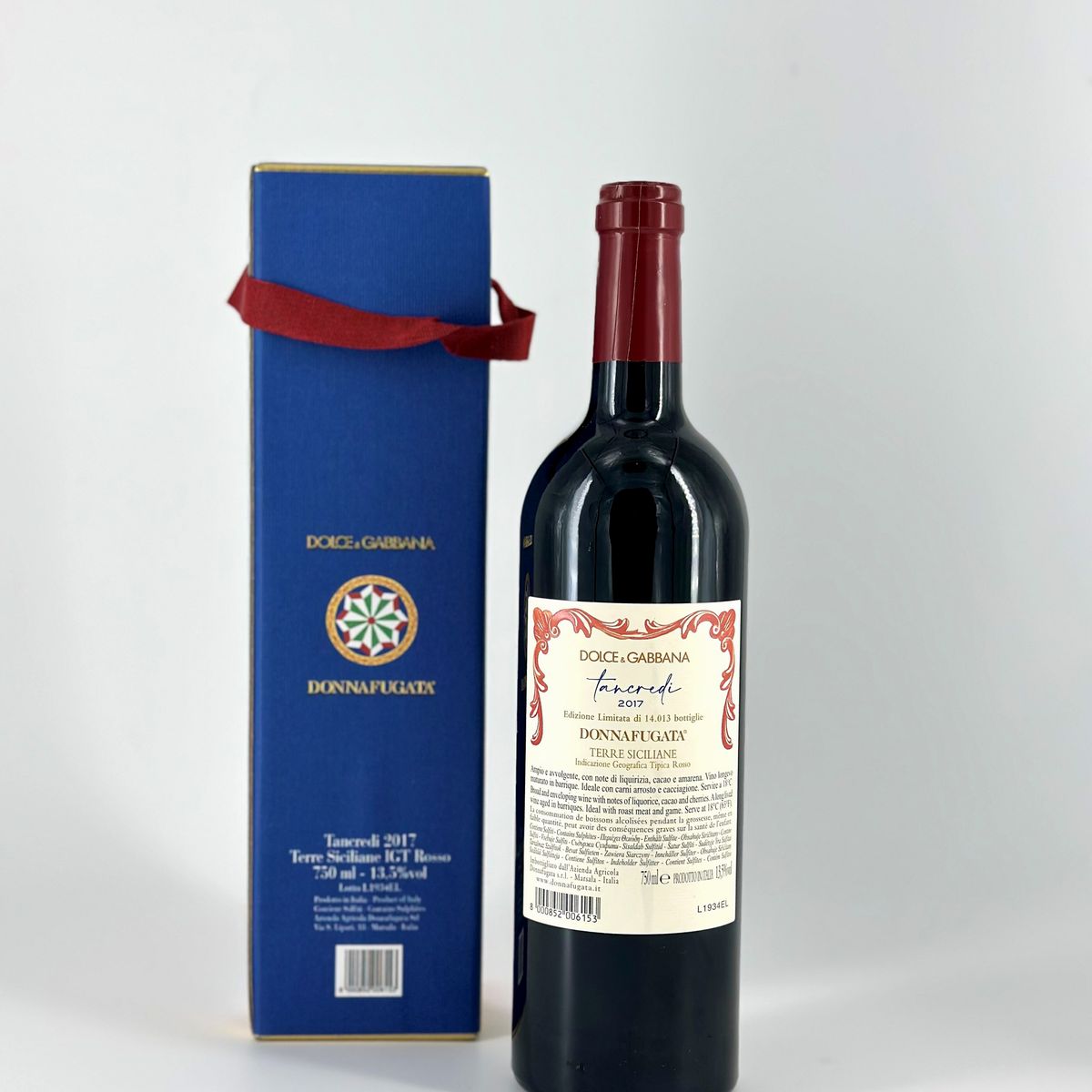 Donnafugata, Tancredi Dolce & Gabbana Edizione Limitata Terre Siciliane