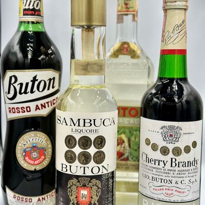 Buton Rosso Antico, Buton Sambuca, Gio. Buton, Buton Crema Cacao