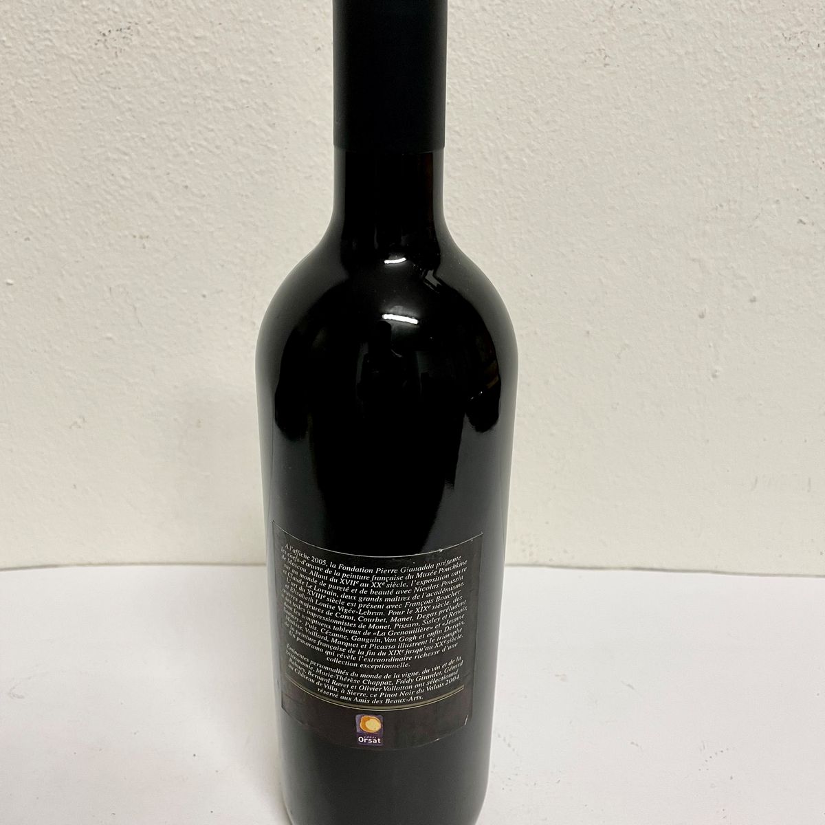 Fondation Pierre Gianadda, Pinot Noir Du Valais Cuvée Special Edition