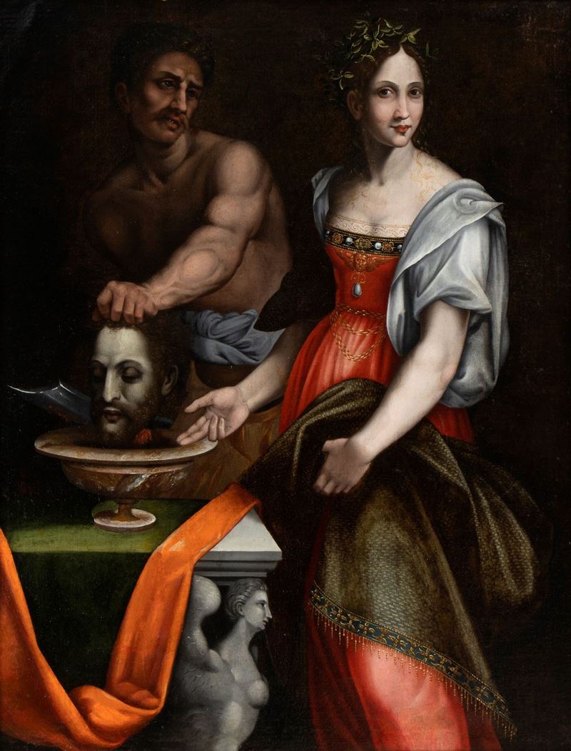 Cesare da Sesto - Salomè con la Testa del Batista
