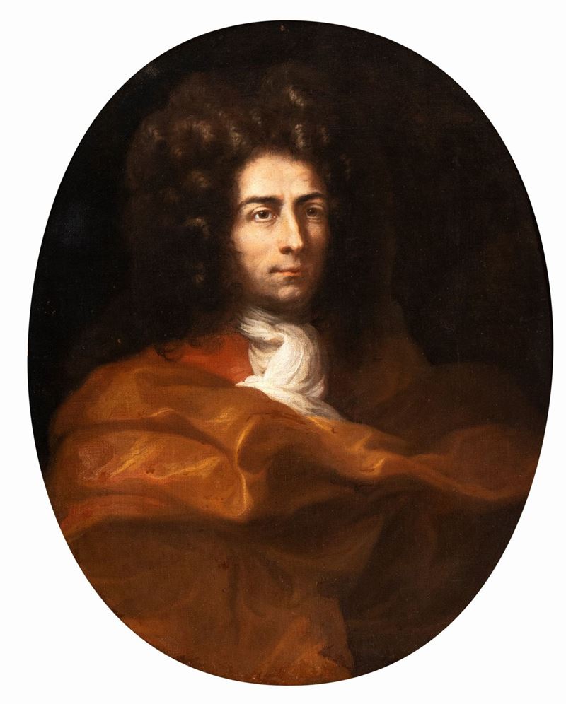 Artista Francese, Prima Metà del XVIII Secolo - Ritratto di Gentiluomo