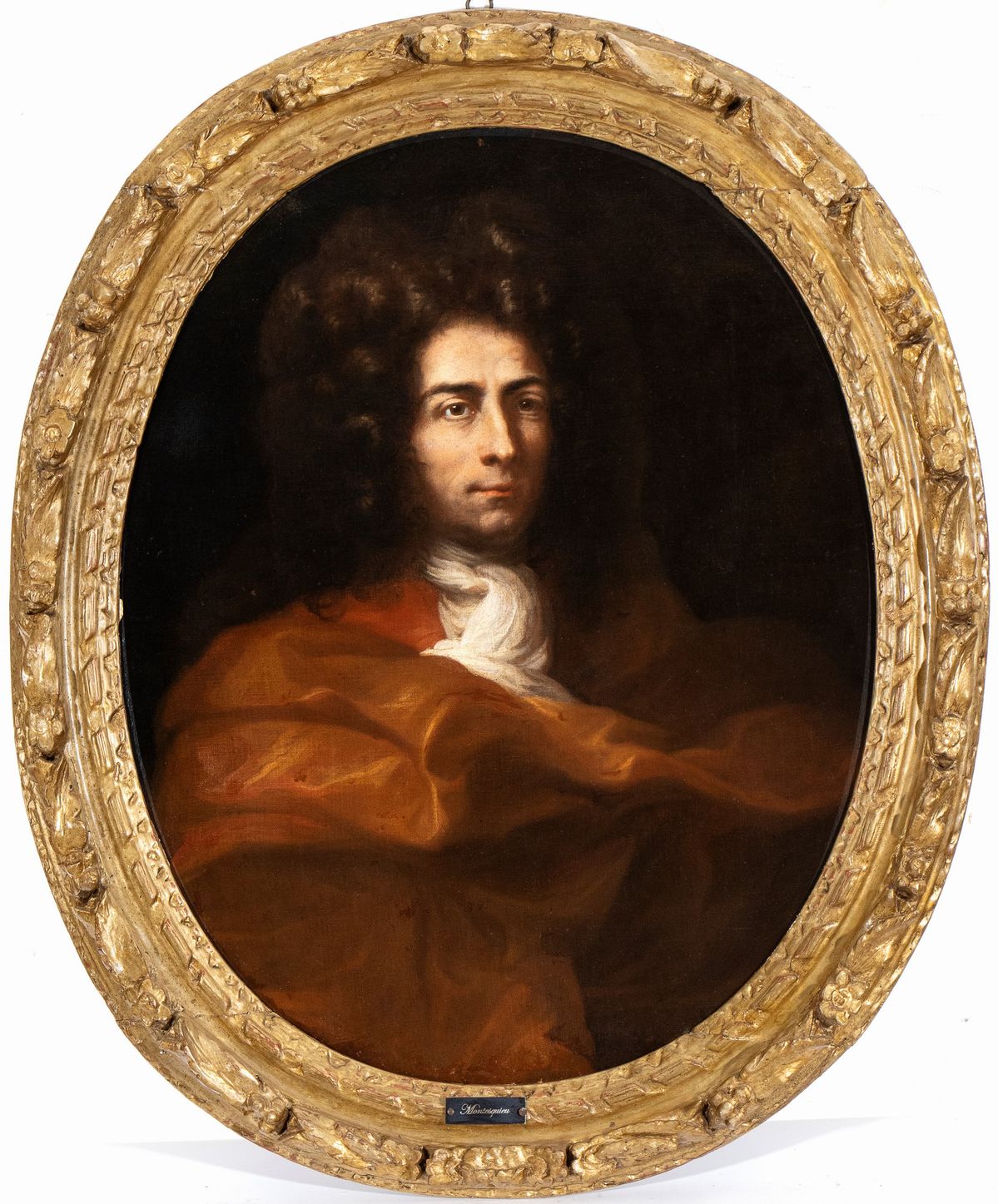 Artista Francese, Prima Metà del XVIII Secolo - Ritratto di Gentiluomo