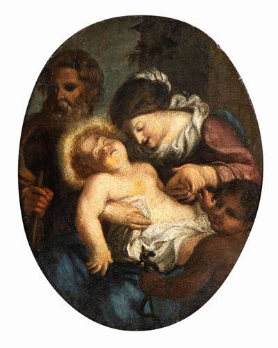 Sacra Famiglia con San Giovannino