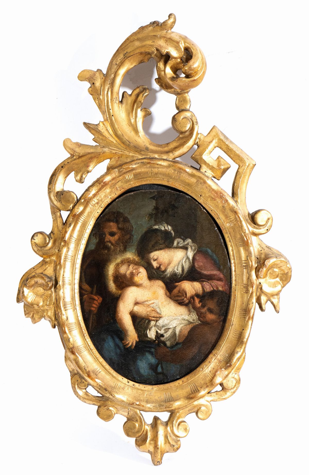 Scuola Emiliana, XVII Secolo - Sacra Famiglia con San Giovannino