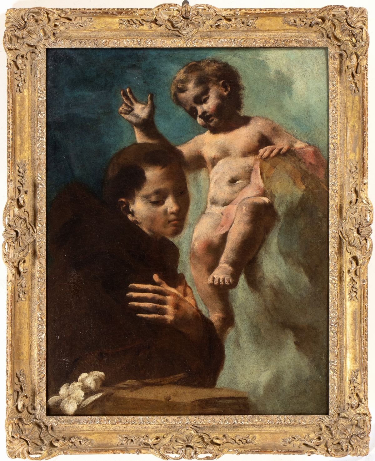 Francesco Cappella Francesco Daggiù - Sant'antonio da Padova con Gesù Bambino