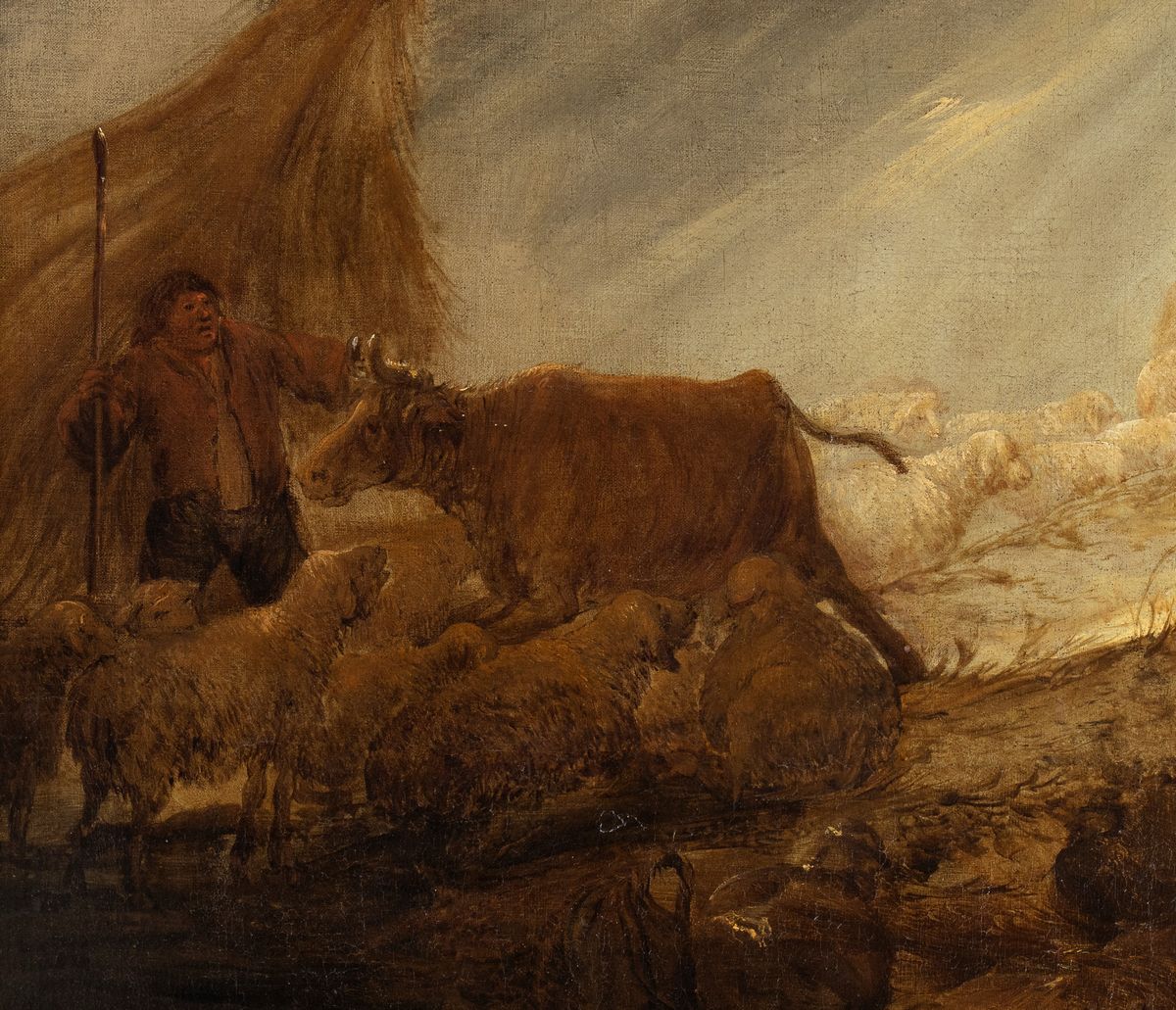 Artista Olandese, Prima Metà XVII Secolo - Annuncio ai Pastori