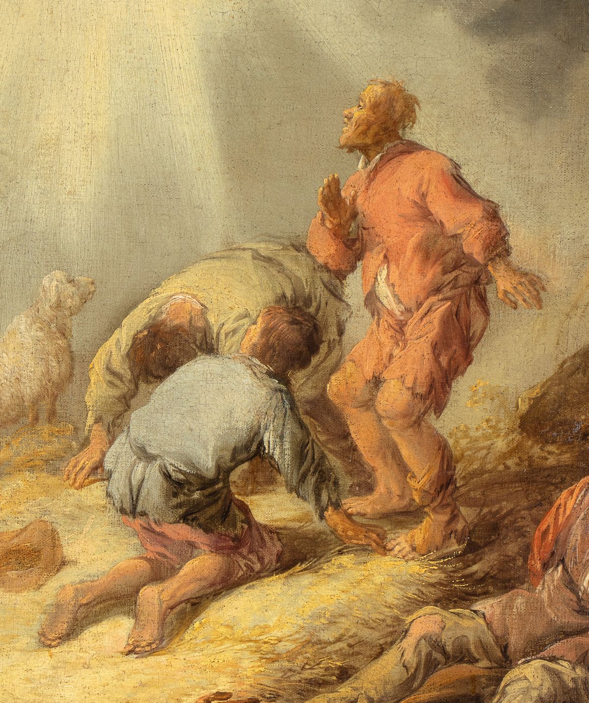 Artista Olandese, Prima Metà XVII Secolo - Annuncio ai Pastori