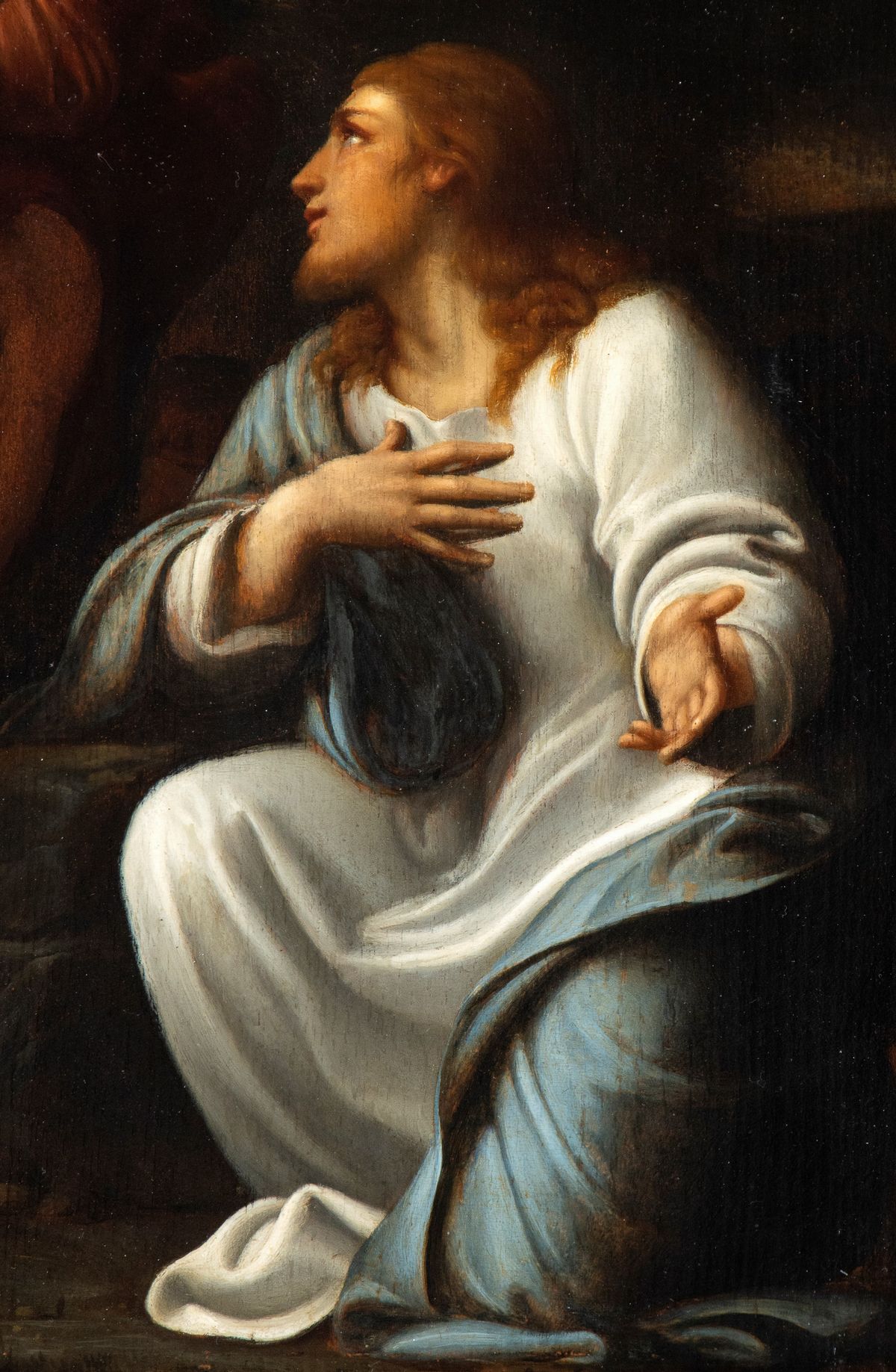 Lucio Massari - Cristo e L'angelo sul Monte degli Ulivi