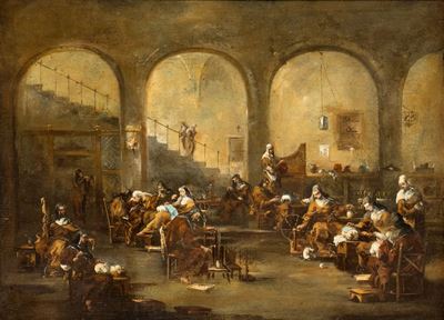 Interno di un Convento di Monache