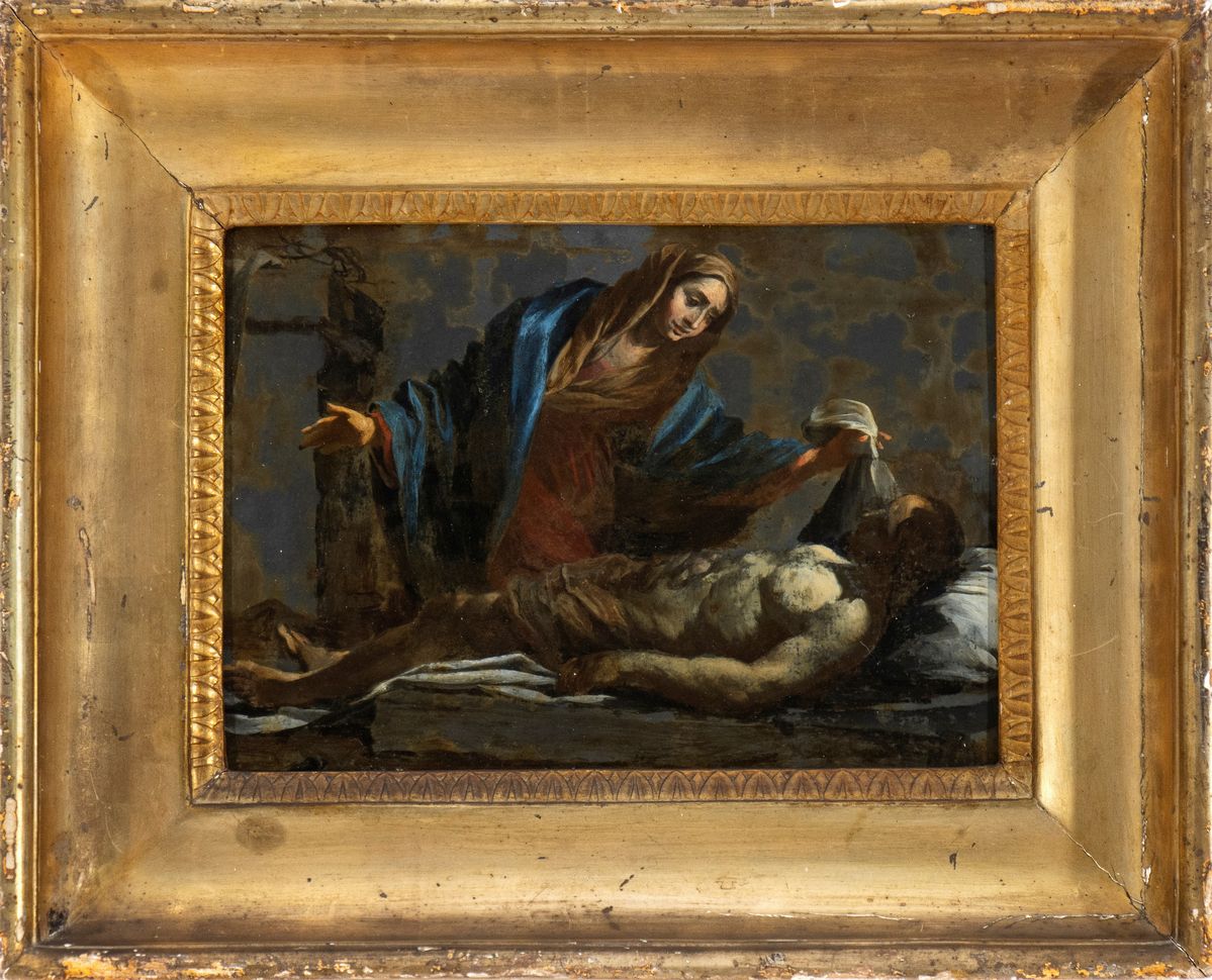 Artista Attivo a Napoli, XVII Secolo - La Pietà