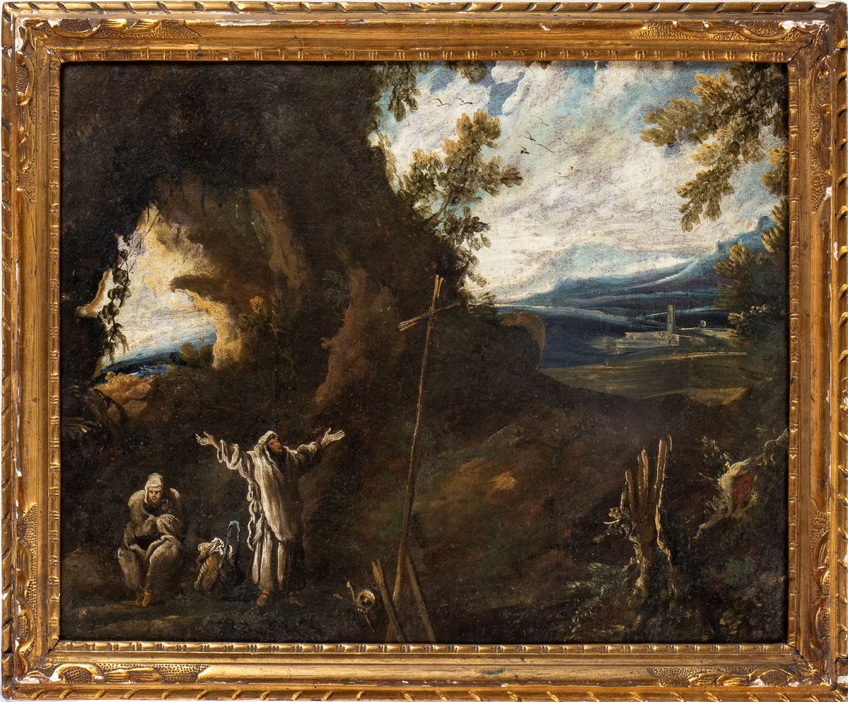 Alessandro Magnasco - Paesaggio con Figure