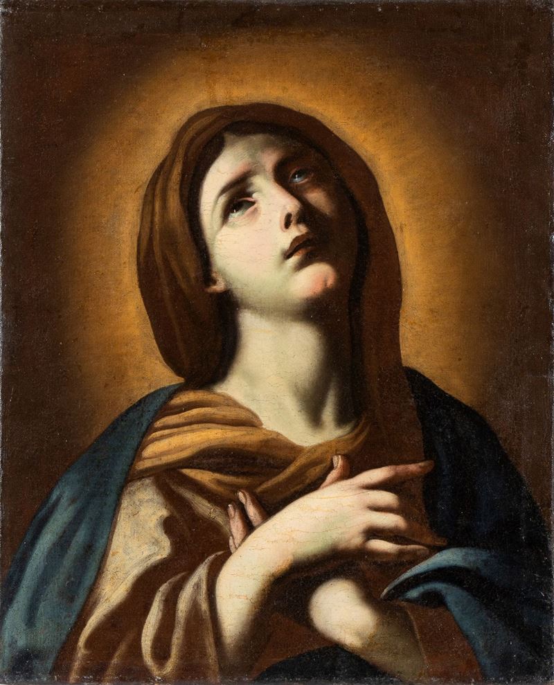 Artista Napoletano, XVII Secolo - Vergine Orante