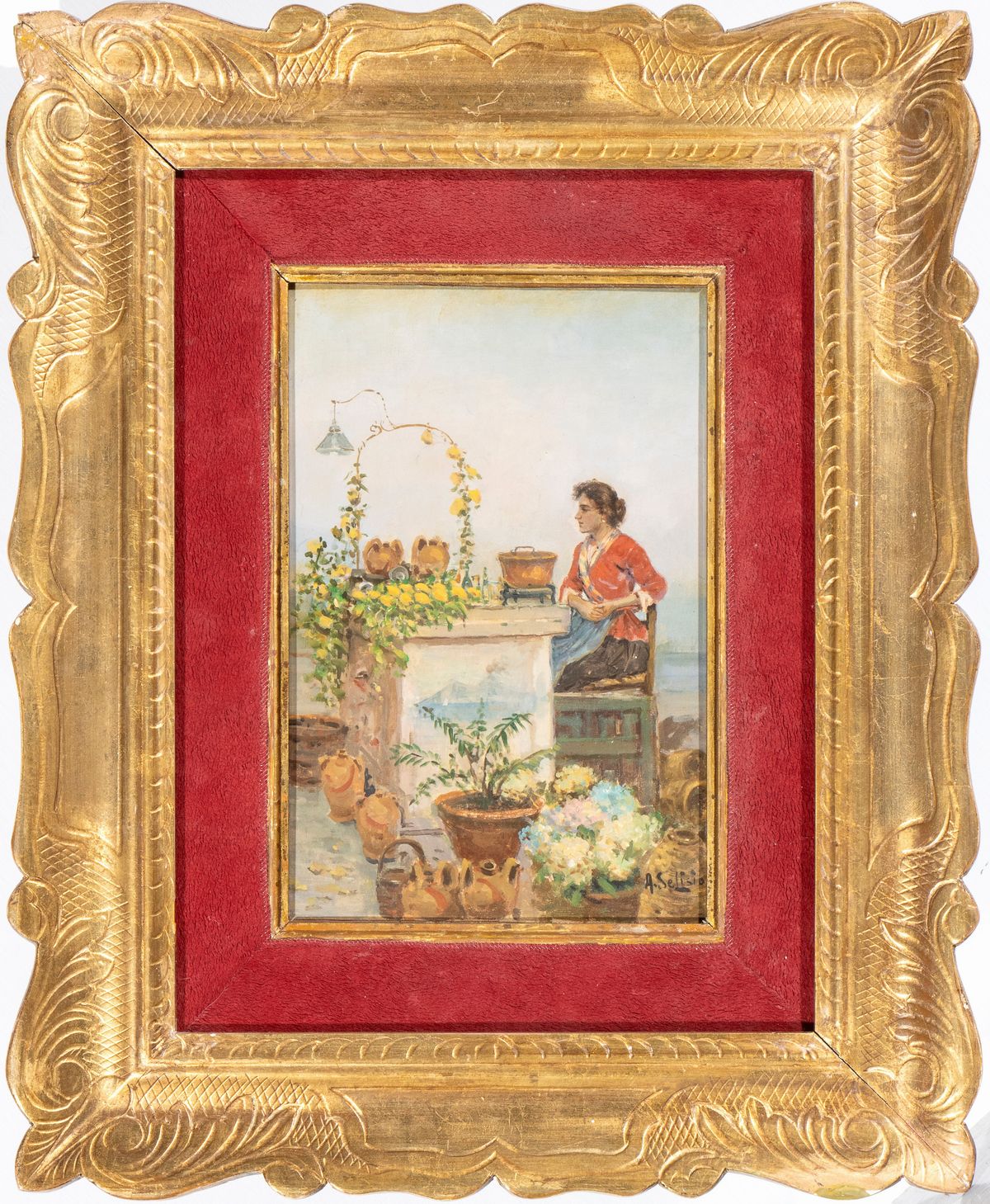 Arnaldo De Lisio - Venditrice di Limoni