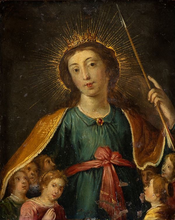 Artista fiammingo, seconda met&#224; XVI secolo - Our Lady Of Mercy