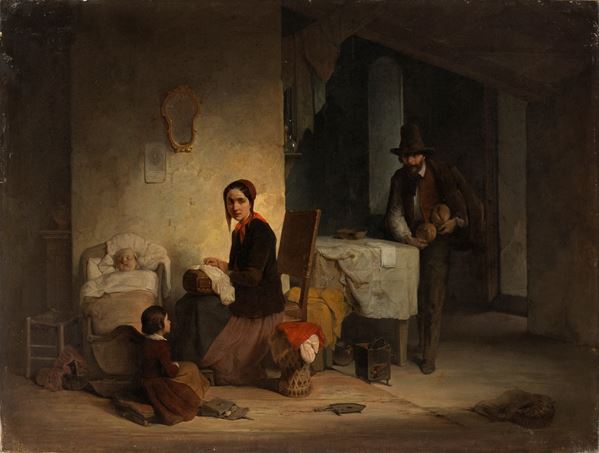 GIUSEPPE MAZZA - Family portait