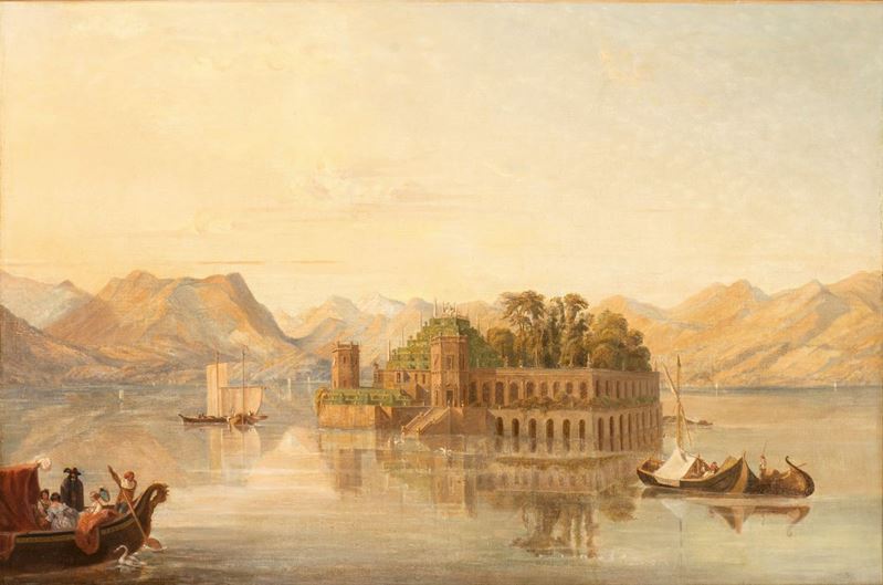 Pierre Catrufo - Veduta Dell'isola Bella sul Lago Maggiore