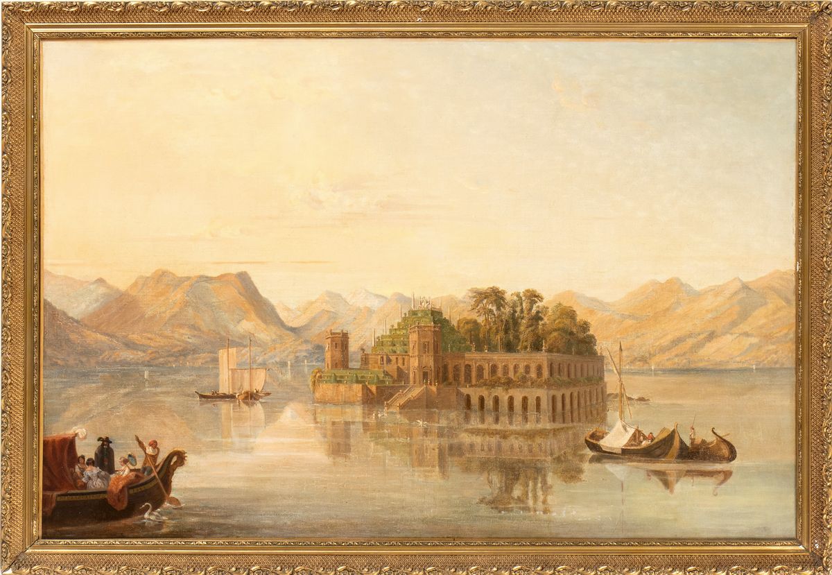 Pierre Catrufo - Veduta Dell'isola Bella sul Lago Maggiore