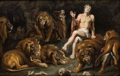 Daniele nella Fossa dei Leoni
