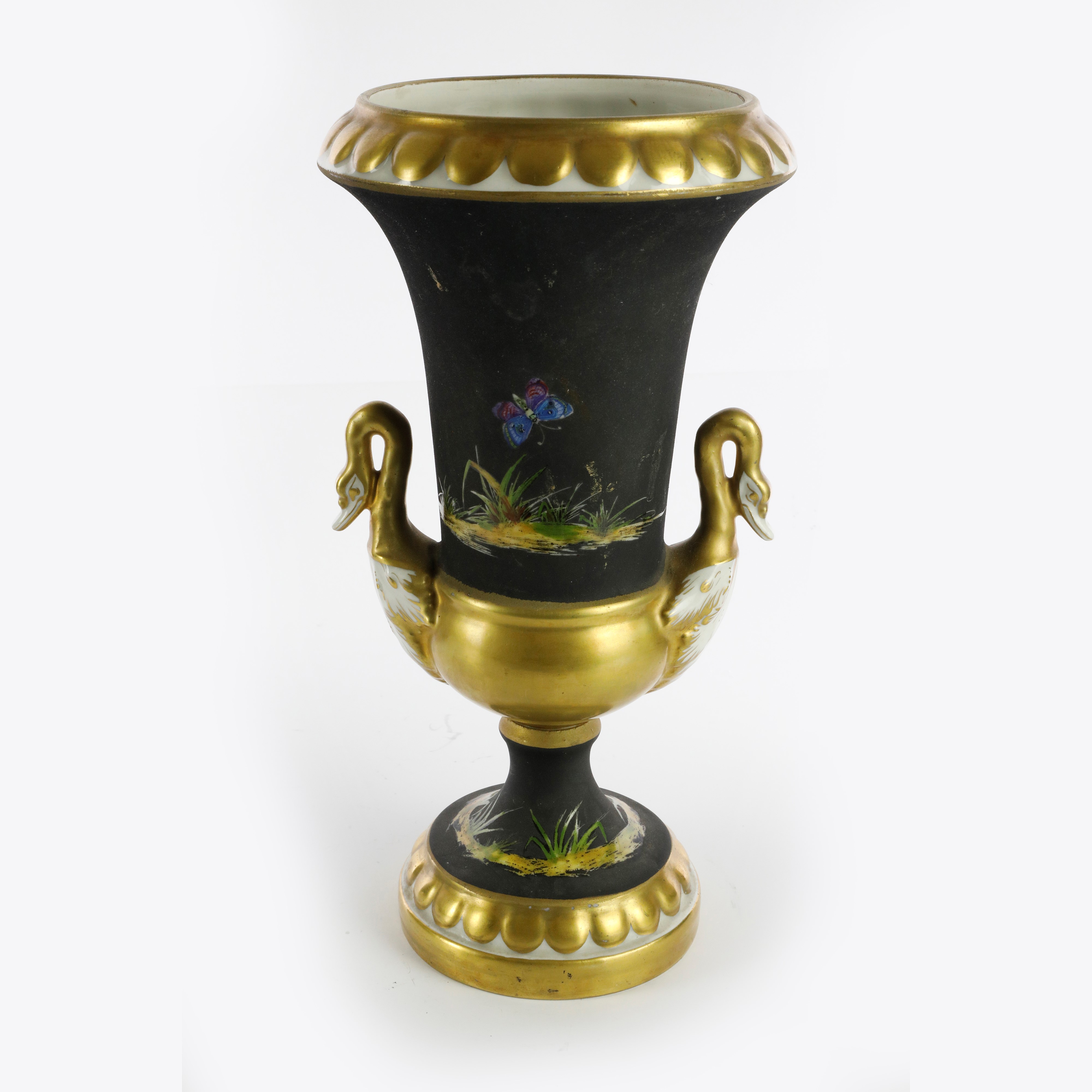 Vaso in Porcellana Biansato